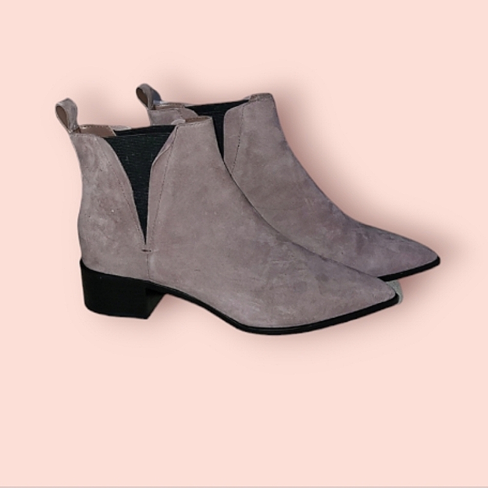 BLACK SUEDE  boots